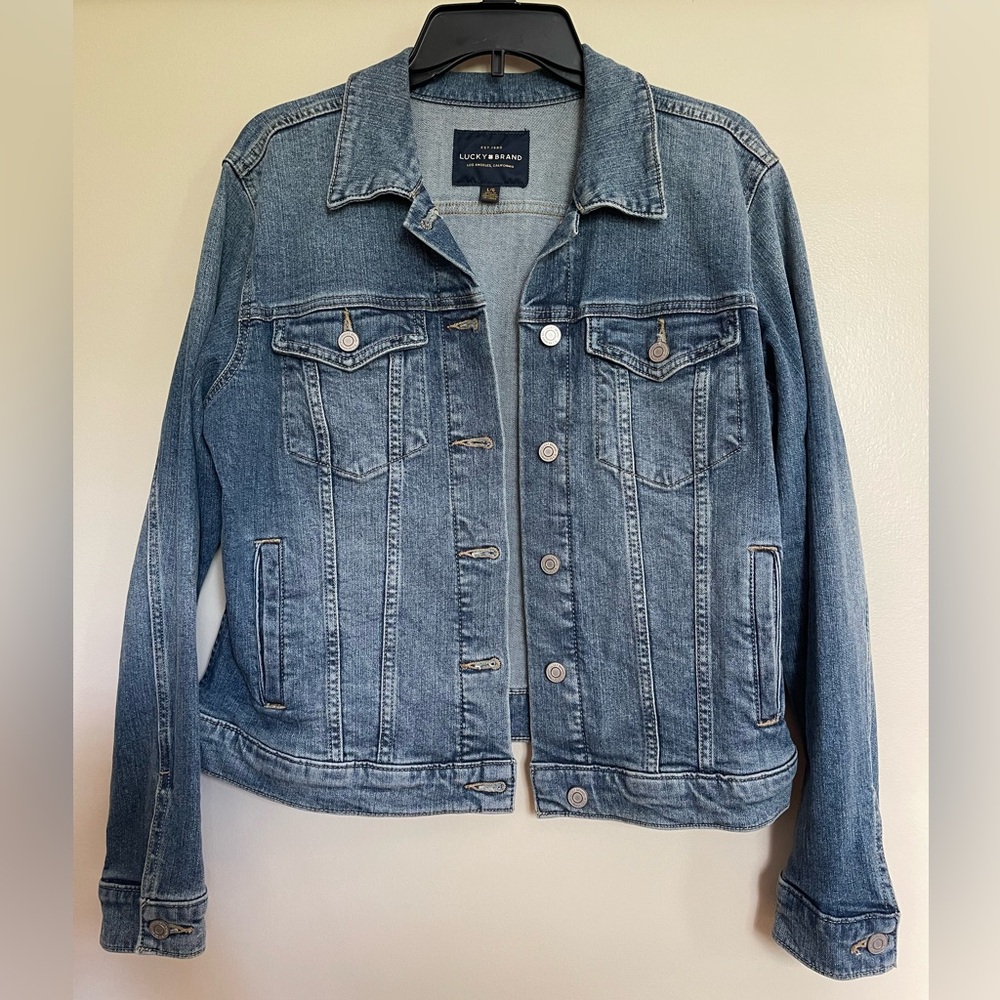 Lucky Brand Denim Jean Jacket Size Large